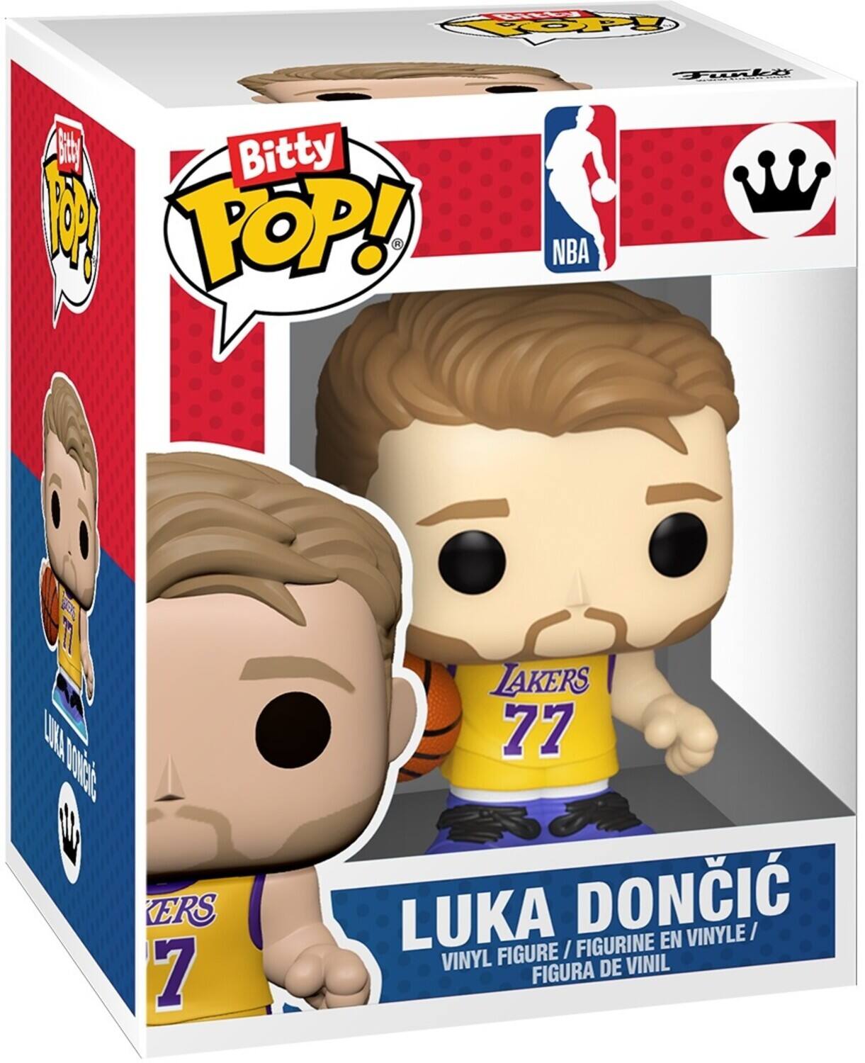 Bitty Pop! NBA  
Luka Doncic  
Vinyl Figure / Figurine en Vinyle / Figura de Vinil
