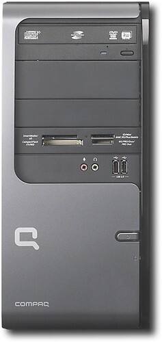 Front Standard. Compaq - Presario E2140 Desktop.