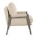 Left. OSP Home Furnishings - Amari Wood Frame Armchair - Linen.