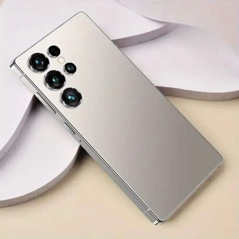 Loheer - Unlocked 5G Smartphone 8+256GB, 6.8 inch HD+ Display Dual SIM Phone with Built in Pen, 6000mAh Battery Grey - Gray