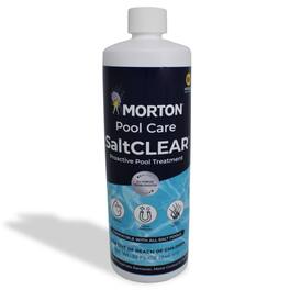 Morton Salt - Morton Pool Care SaltCLEAR Swimming Pool Proactive Treatment, 32 Oz - White