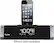 Alt View Standard 1. iHome - Dual Charging Stereo FM Clock Radio - Black/Gunmetal.