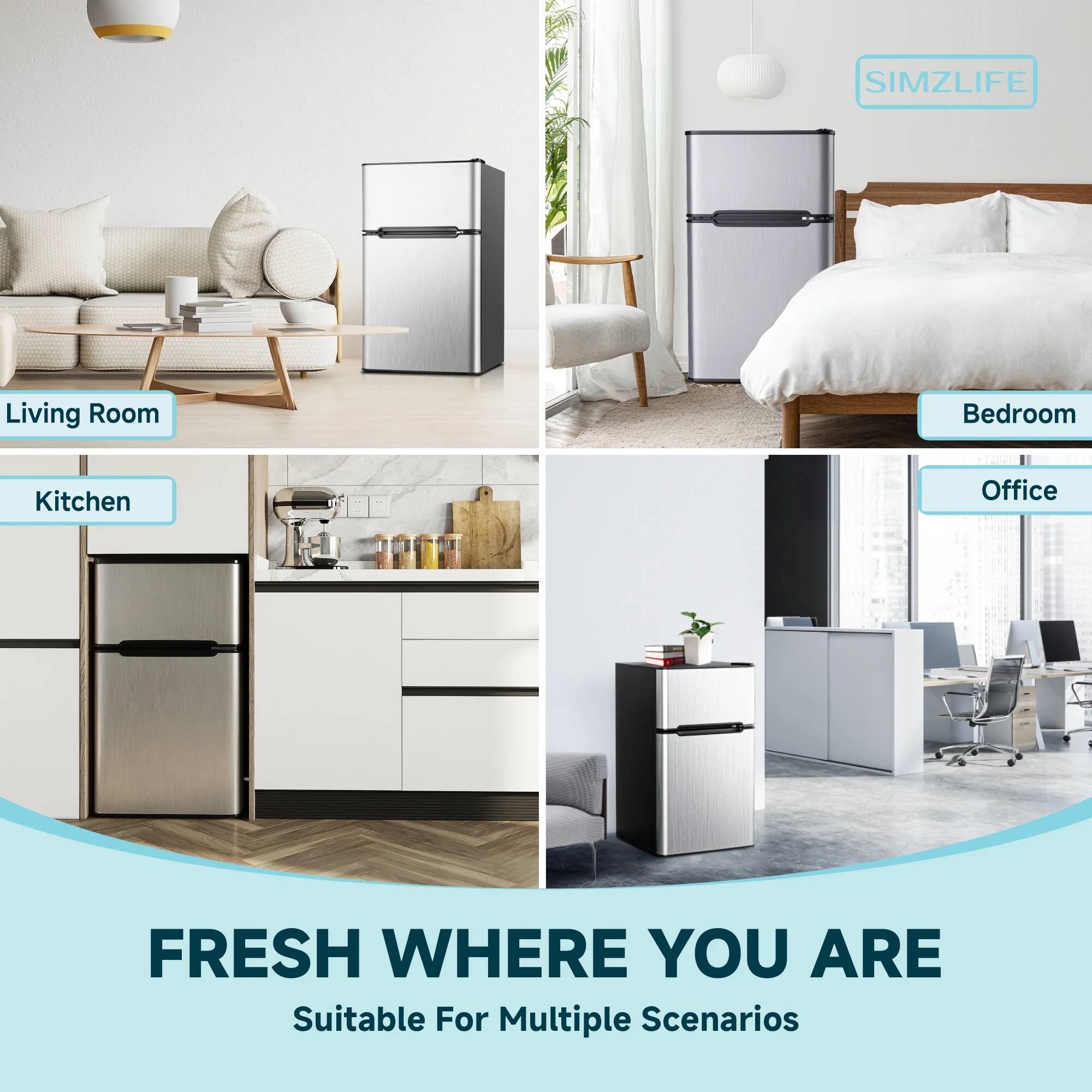 SIMZLIFE  
Living Room Bedroom Kitchen Office  
FRESH WHERE YOU ARE  
Suitable For Multiple Scenarios