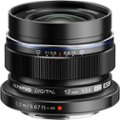 Front Zoom. Olympus - 12mm f/2.0 Wide-Angle Lens for Select Digital Cameras - Black.