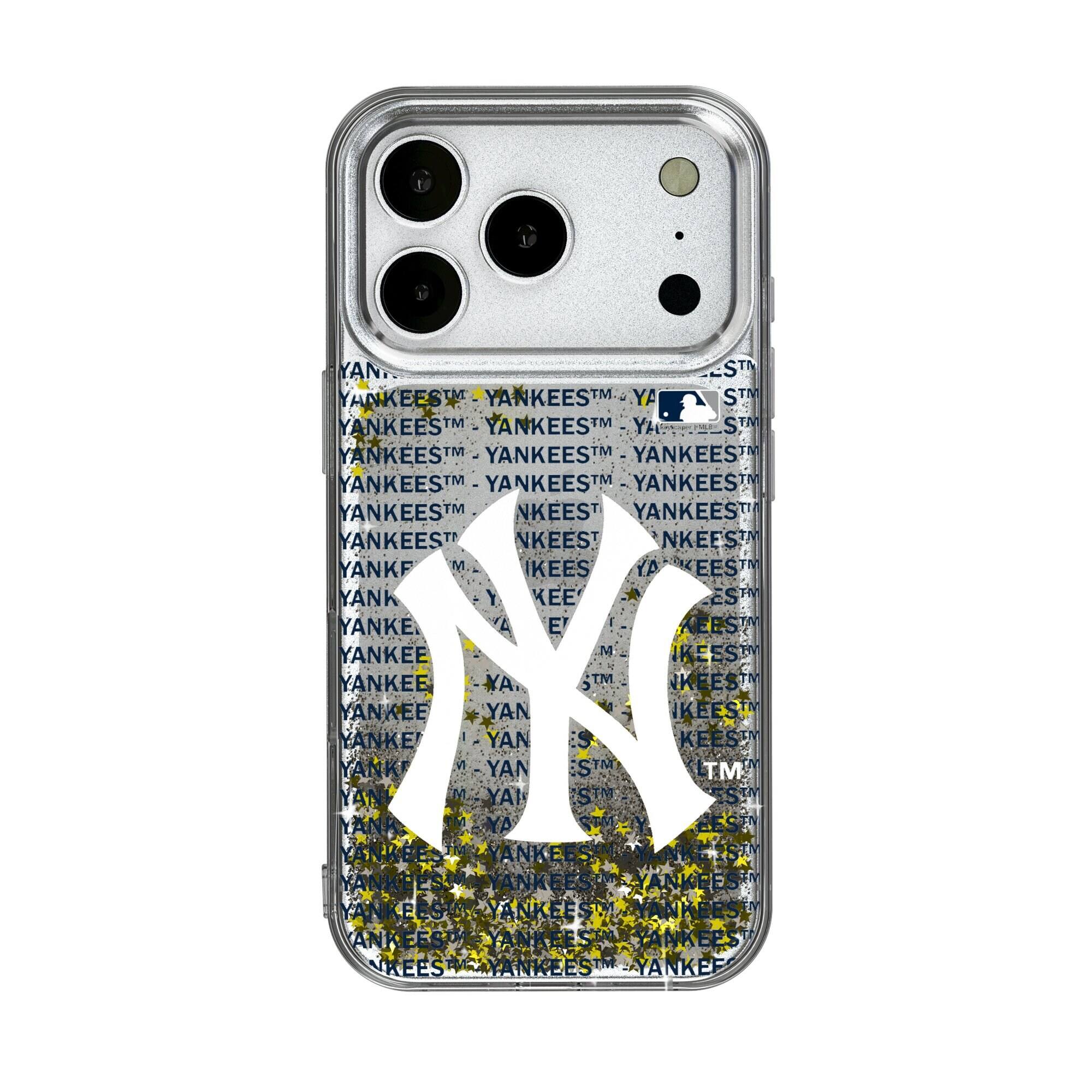 Keyscaper - MLB - New York Yankees iPhone Text Backdrop Design Case - 14 - Multicolor