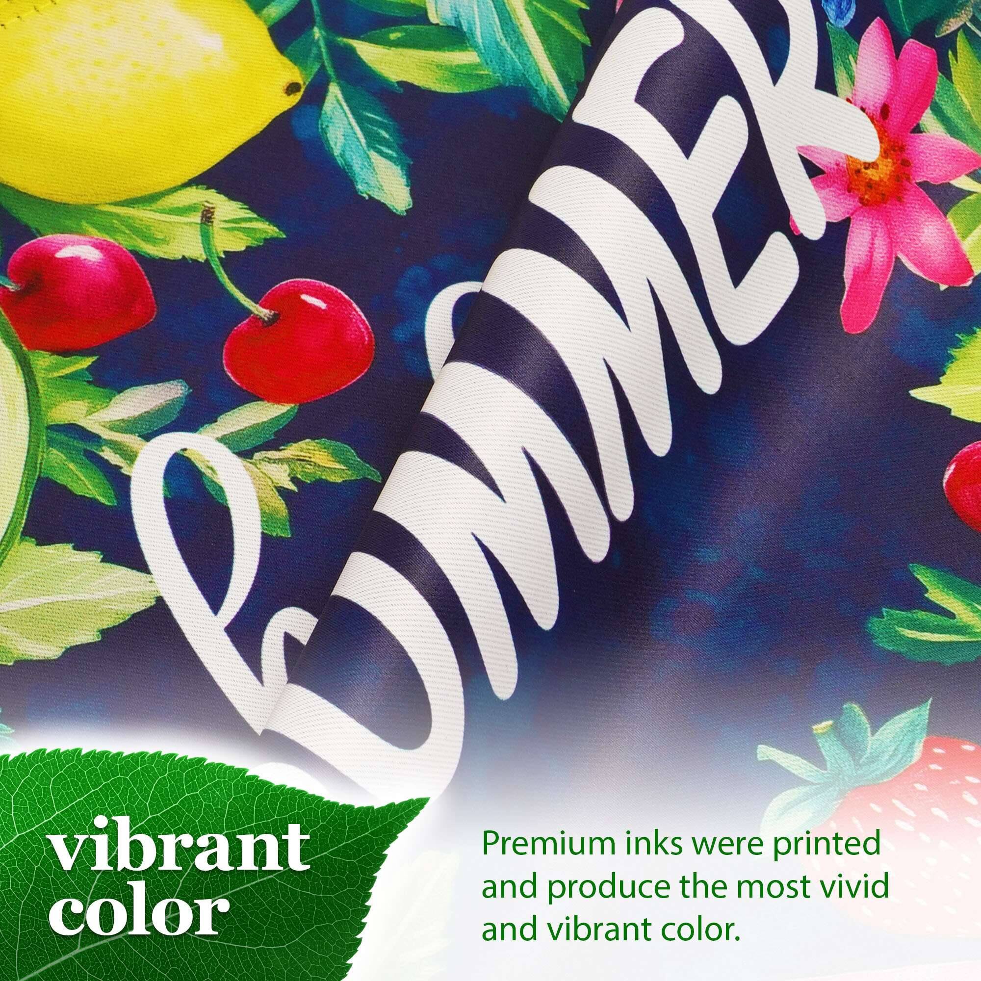 vibrant color

Premium inks were printed and produce the most vivid and vibrant color.