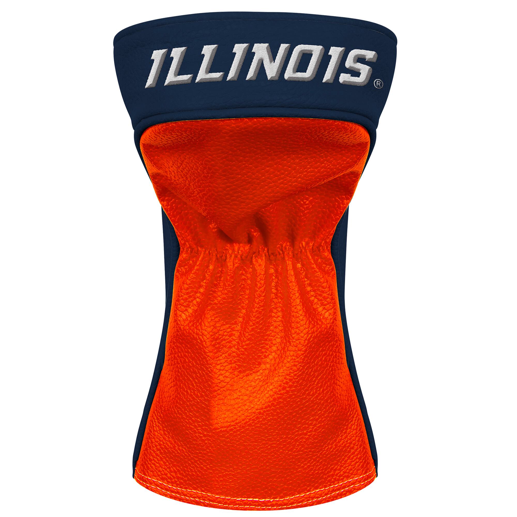 Alt View 1. WinCraft - Illinois Fighting Illini Golf Club Driver Headcover - Multicolor.