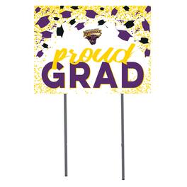 Jardine - Minnesota State Mavericks 18" x 24" Proud Grad Yard Sign - White