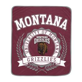 Pegasus - Montana Grizzlies 50" x 60" University Crest Ultra Soft Blanket - Multicolor
