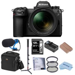 Bundle - Nikon - Z6III Mirrorless Camera NIKKOR Z 24-70mm f/4 S Lens w/Accessory Kit