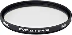 Angle. Hoya - 67mm EVO Antistatic UV Filter - Black.