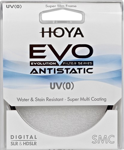 Angle View: Hoya - 72mm EVO Antistatic UV Filter