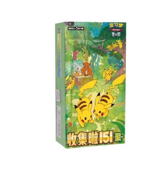 Pokémon - Pokemon Chinese 151 Gathering Slim Booster Box [Simplified Chinese]