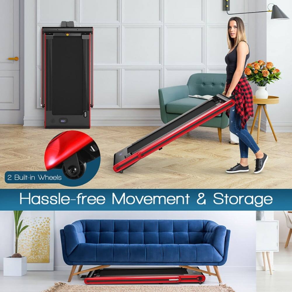 2 Built-in Wheels  
Hassle-free Movement & Storage