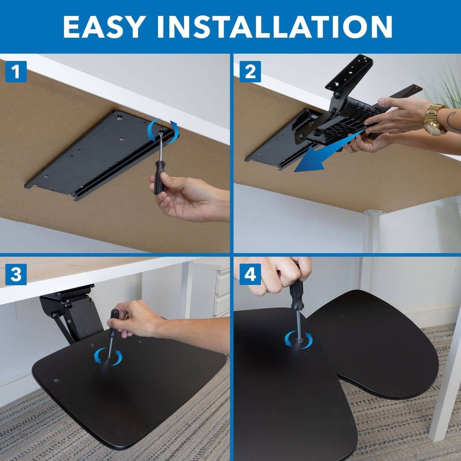 EASY INSTALLATION

1

2

3

4