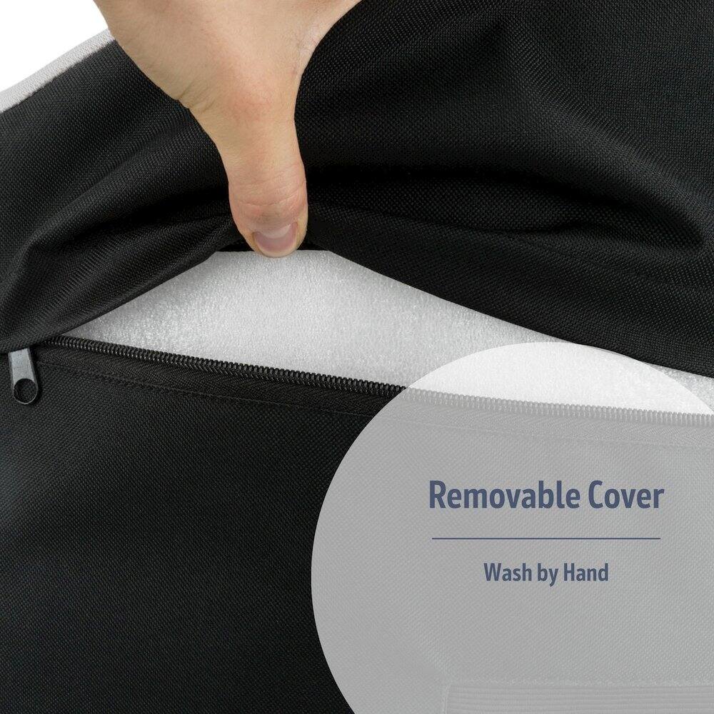 Removable Cover  
Wash by Hand