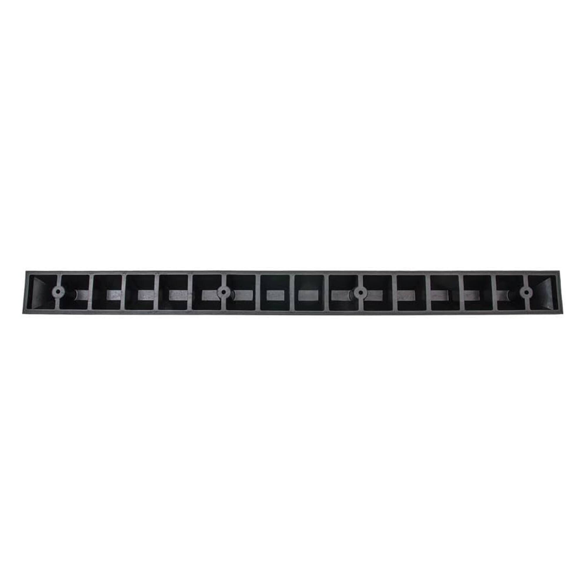 Alt View 7. Guardian - Guardian Parking Stop, 6 Foot Long Rubber Curb with Mounting Holes, Black/Yellow.