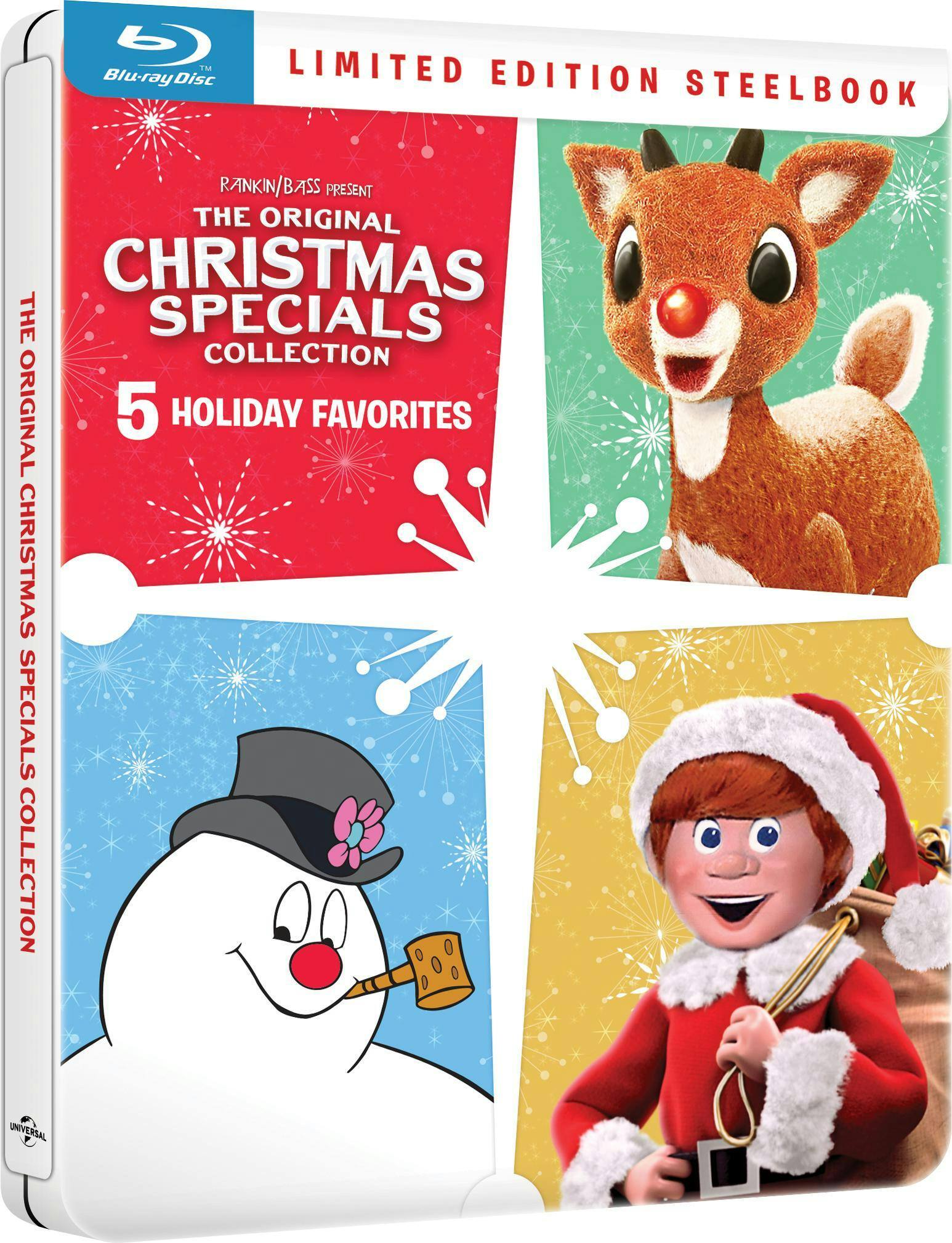 Back. The Original Christmas Specials Collection (Limited Edition Steelbook Box Set) [Blu-ray].