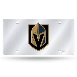 Rico Industries - Las Vegas Golden Knights Acrylic License Plate Laser Tag - Multi