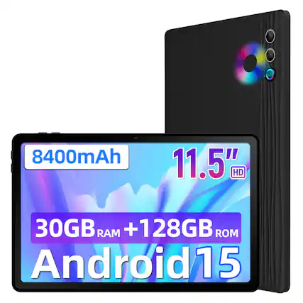8400mAh 11.5" HD 30GB RAM + 128GB ROM Android 15