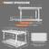 **PRODUCT SPECIFICATION**
- **Closed Position Depth:** 21" / 533.4mm
- **Full-Extension Depth:** 41.8" / 1065mm
- **Shelf Dimensions:**
- 20.3" / 515.9mm
- 11.8" / 300mm
- 3.1" / 79.8mm
- **Material:**
- Frosted Pad x 2
- Partition Rod x 6