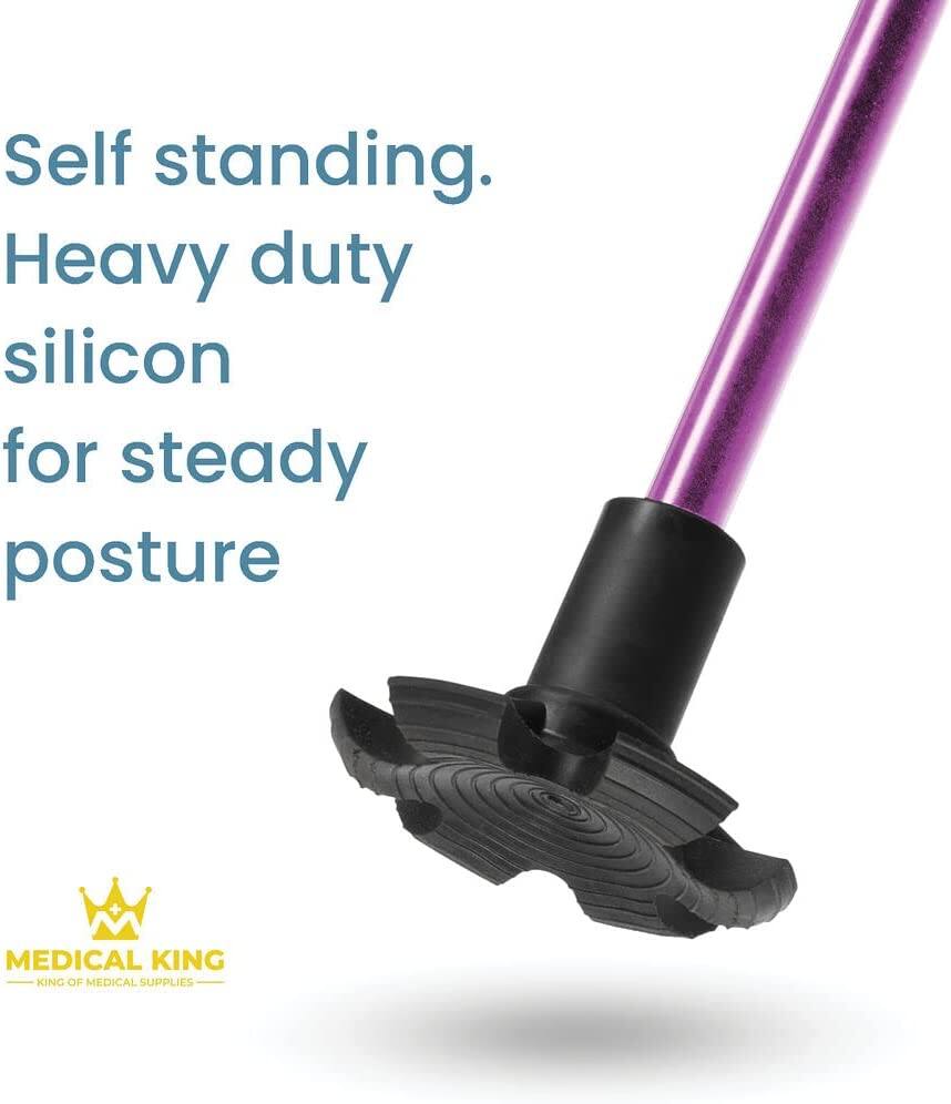 Self standing.  
Heavy duty silicon for steady posture  

MEDICAL KING  
KING OF MEDICAL SUPPLIES