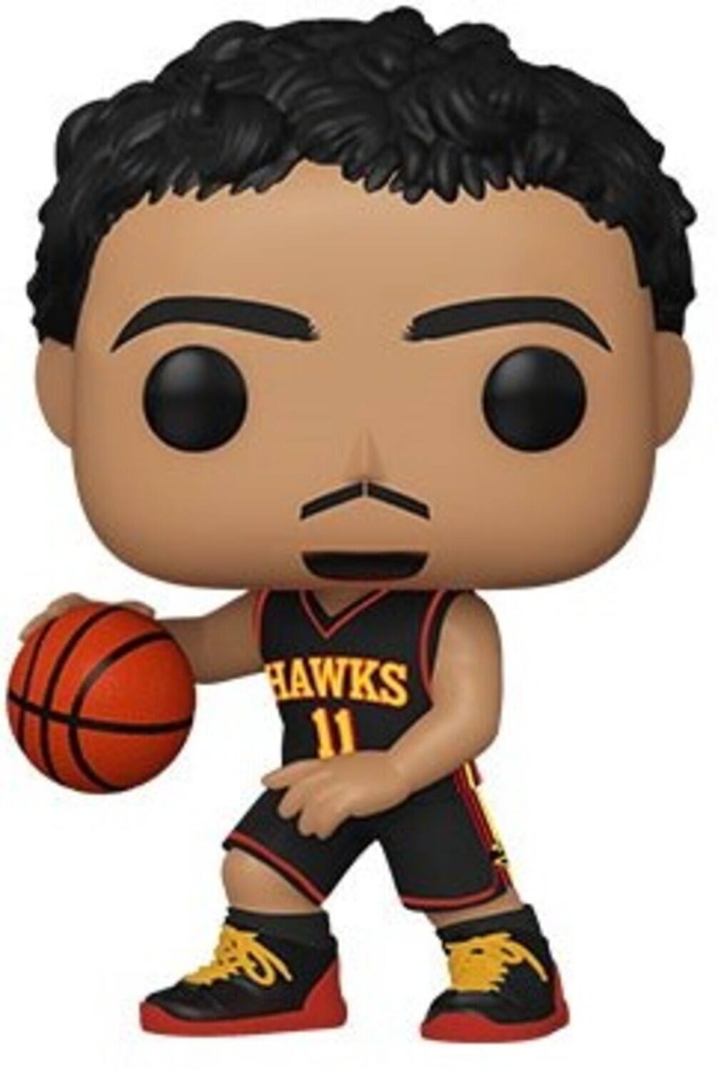 Front. Funko - FUNKO POP! NBA: Atlanta Hawks- Trae Young (Alternate) - Collectibles - Multicolor.