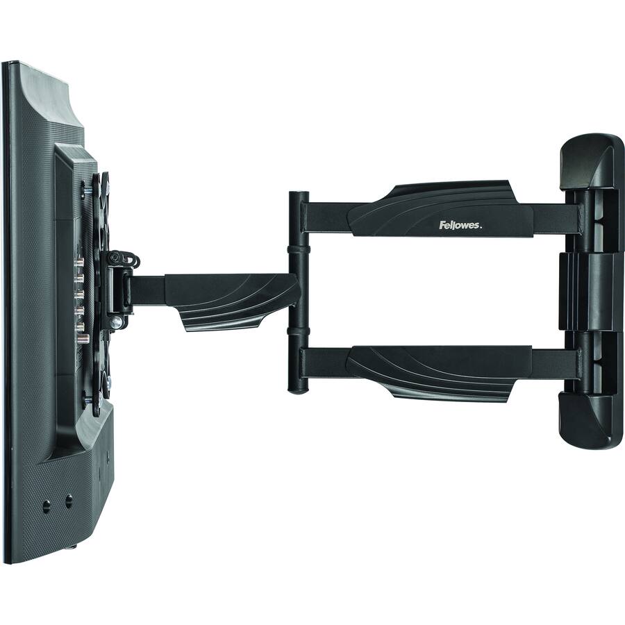 Alt View 5. Fellowes - Fellowes Full Motion TV Wall Mount - 1 Display(s) Supported - 55" Screen Support - 77 lb Load Capacity - Black.