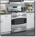 Angle Standard. GE - Profile 30" Self-Cleaning Freestanding Gas Range - Stainless-Steel.