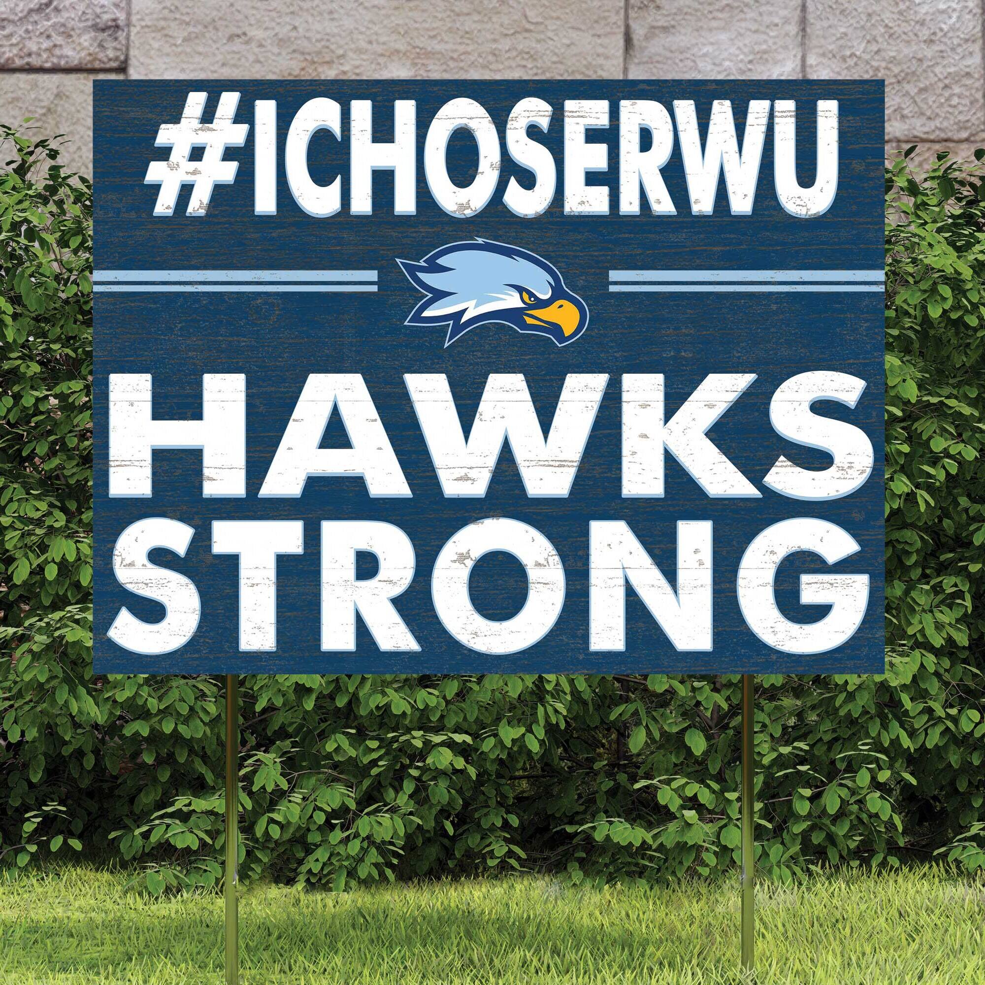 #ICHOSERWU  
HAWKS STRONG