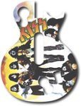 Front Standard. Activision - KISS Guitar Hero Faceplate for the Les Paul Controller.