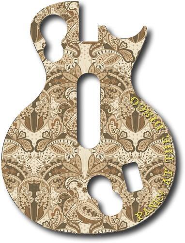Front Standard. Activision - Panic At The Disco Guitar Hero Faceplate for the Les Paul Controller.