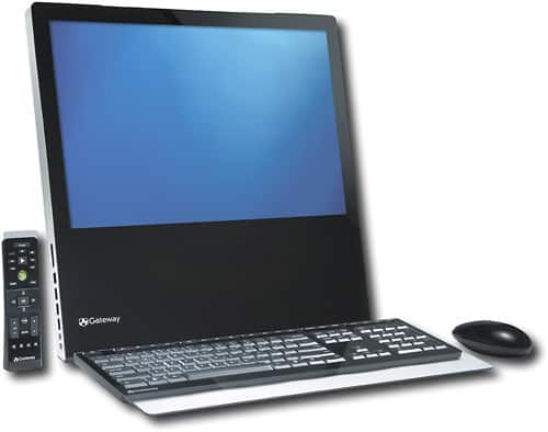 Angle Standard. Gateway - ONE T5250 All-In-One Desktop.