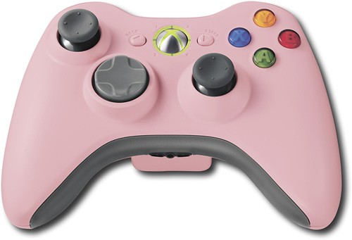 light pink xbox controller