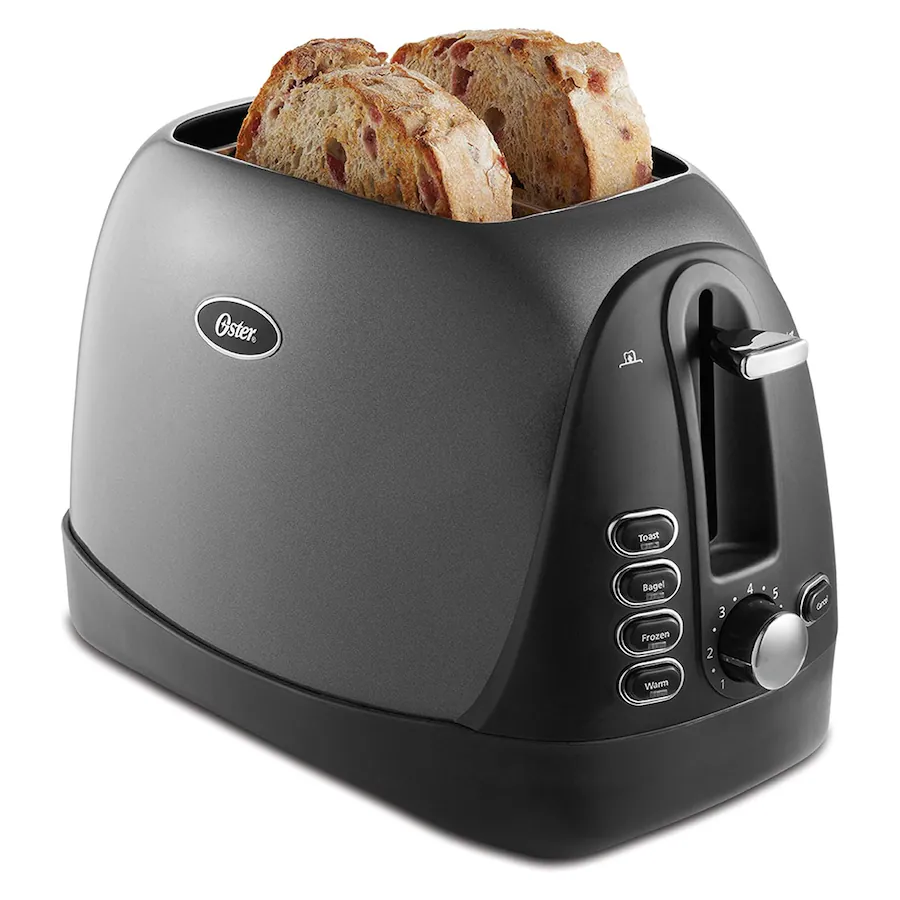 Oster 2 Slice Extra Wide Slot Stainless Steel Toaster with Advanced ...