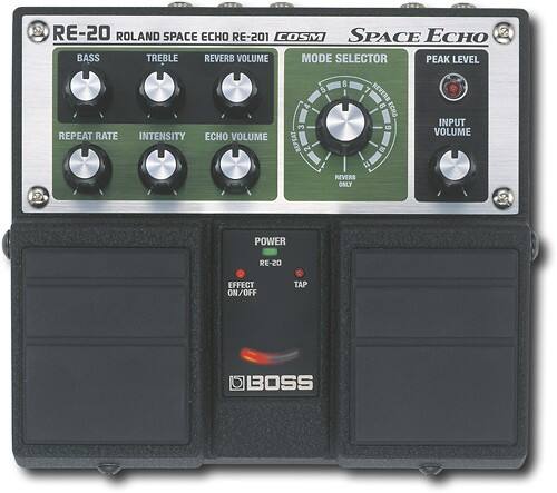 Front Standard. Boss - Multi Effect Pedal - Black/Green.