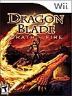 Front Detail. Dragon Blade: Wrath of Fire - Nintendo Wii.