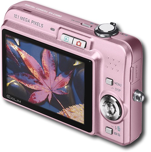 Best Buy: Casio EXILIM 10.1MP Digital Camera Pink EX-Z1080PK