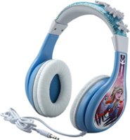 eKids - Frozen II Headphones - White/Purple/Blue - Angle_Zoom