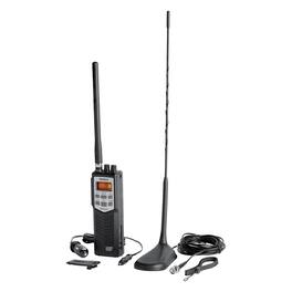 Uniden - Pro Series 40-Channel Handheld CB Radio Magnet-Mount Antenna PRO501TK - Black
