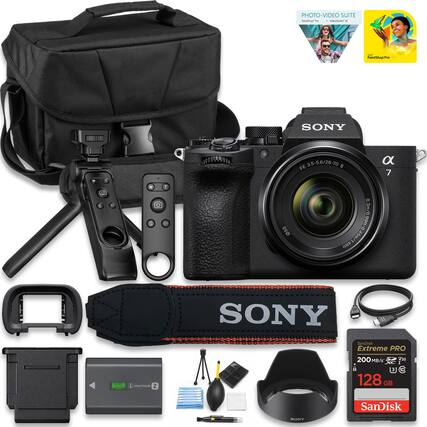 PHOTO-VIDEO SUITE
PaintShop Pro + VideoStudio Pro X9
PaintShop Pro
SONY
α7
FE 3.5-5.6/28-70 II
SONY SanDisk Extreme PRO 200 MB/s V30
128 GB
