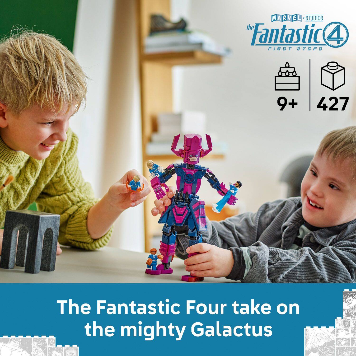 The Fantastic Four take on the mighty Galactus.