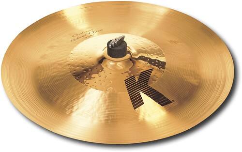 Front Standard. Zildjian - 19" K Custom Hybrid China Cymbal - Bronze.