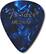 Front Standard. Fender® - Medium Guitar Picks (12-Pack) - Blue Moto.