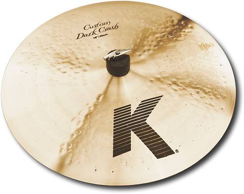 Front Standard. Zildjian - 16" K Custom Dark Crash Cymbal.