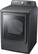 Left. Samsung - 7.4 Cu. Ft. 11-Cycle Steam Gas Dryer - Platinum.