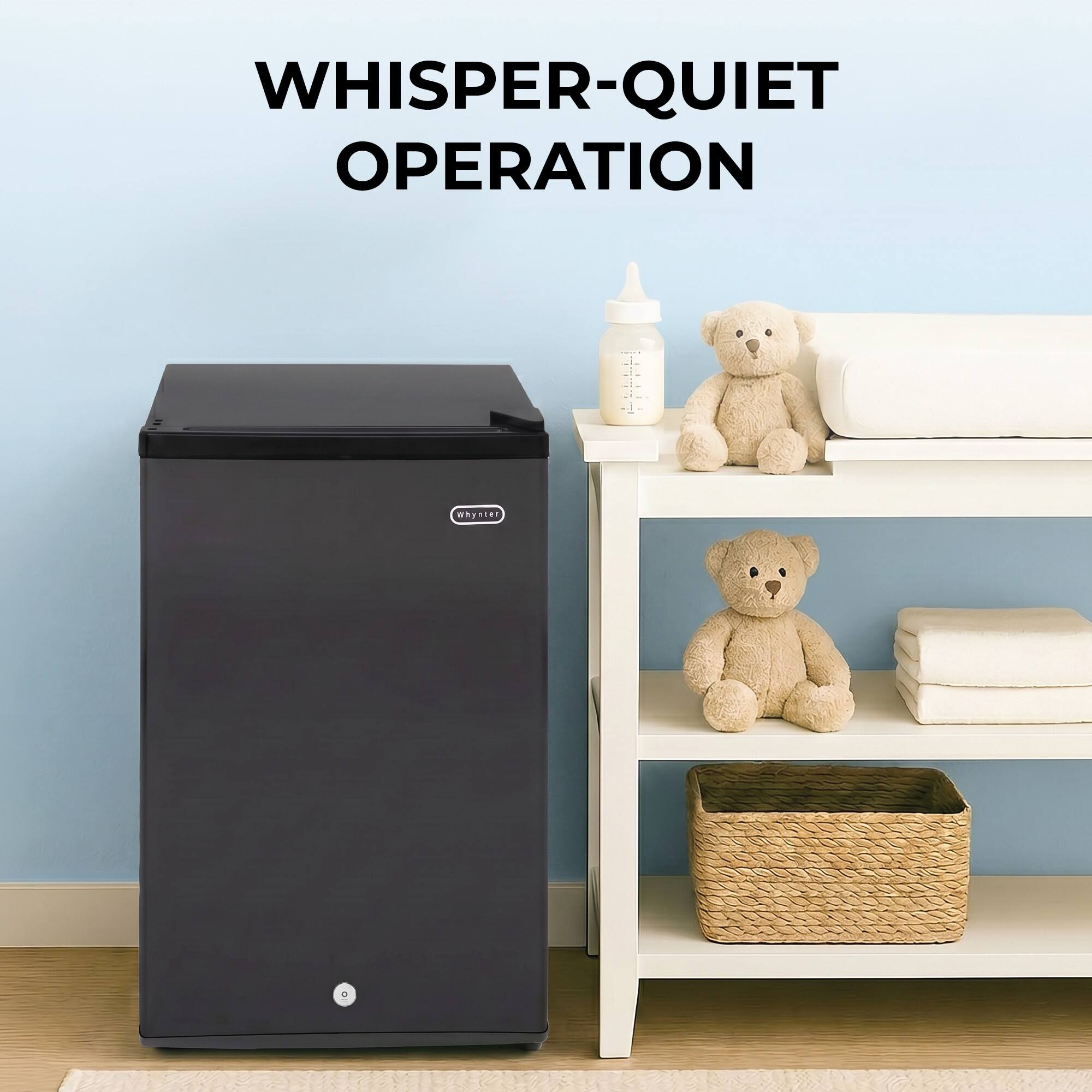 WHISPER-QUIET OPERATION