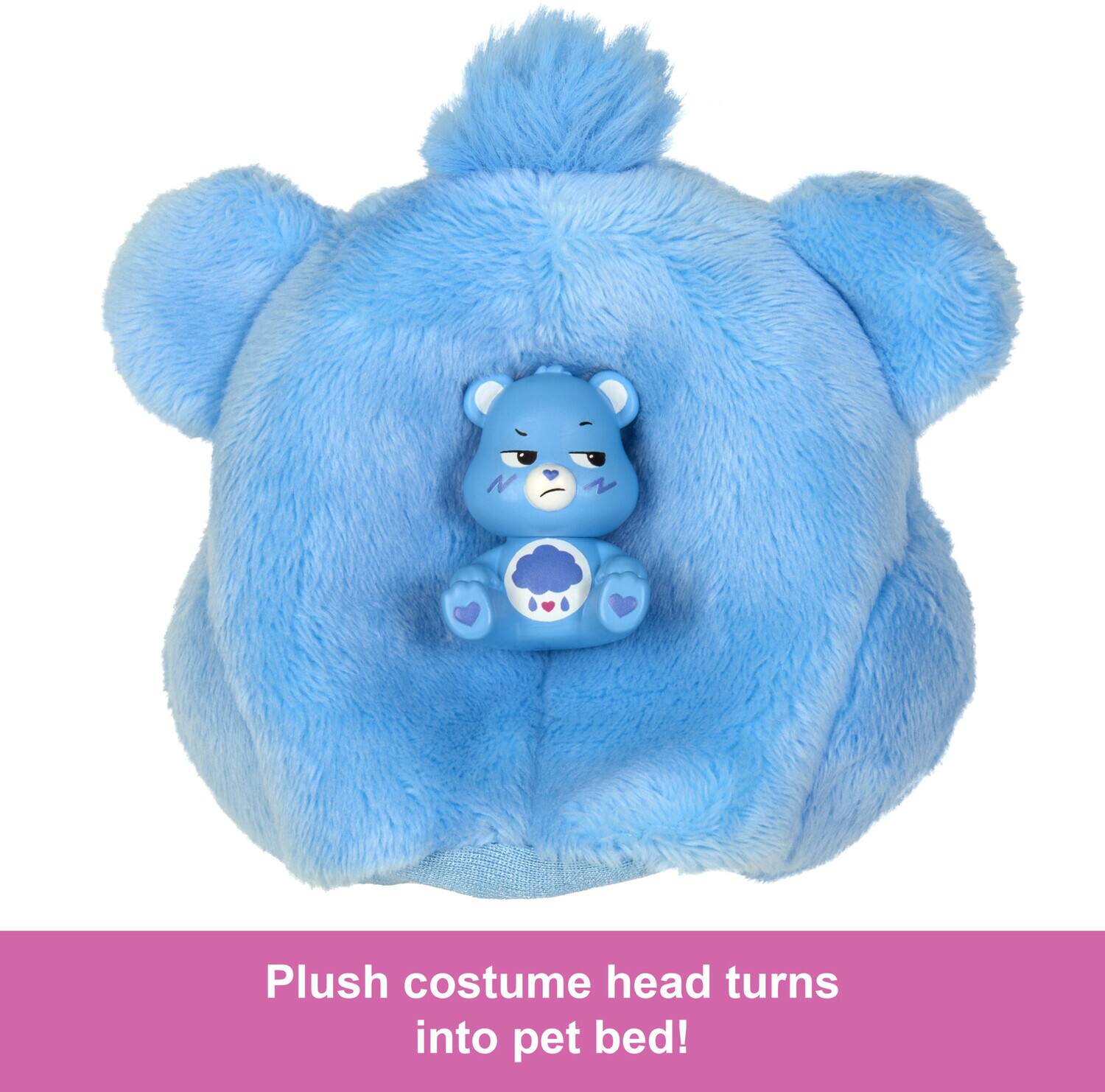 Plush costume head turns into pet bed!