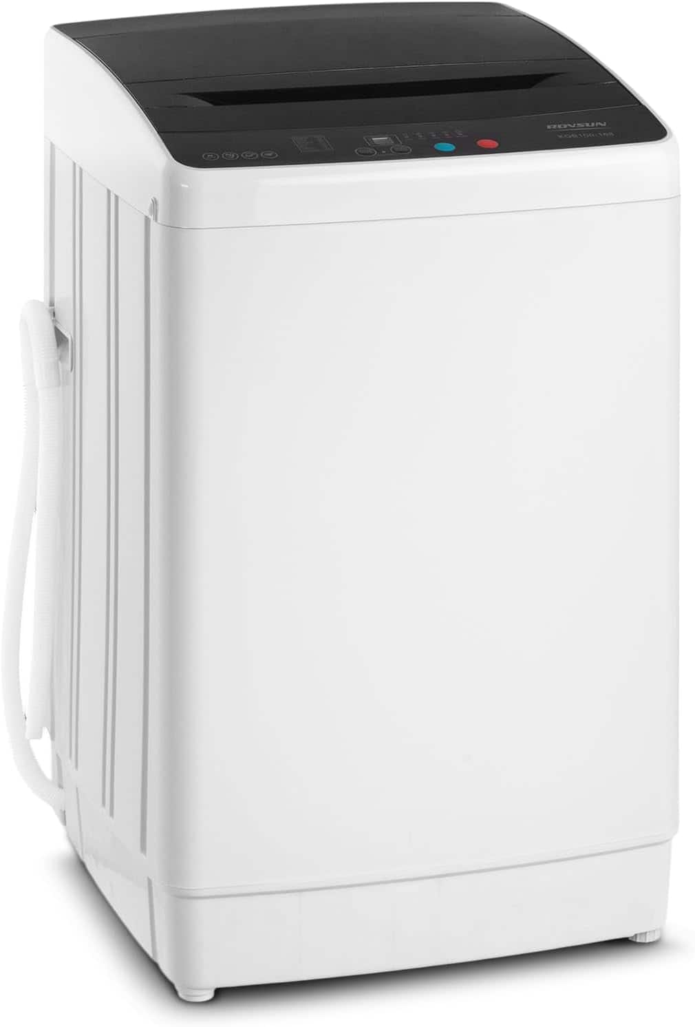 400W 3.0 cu.ft Washing Machine, 30lbs Full Automat Portable Washer, 8 Program,8 water levels, Stainless Steel Drum