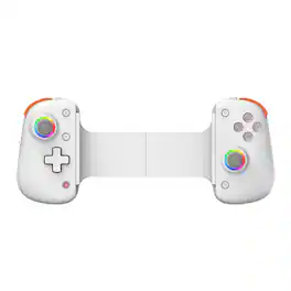 Cluzine - Retractable Hall Joystick Gaming Controller with Stable Wireless Connection - White